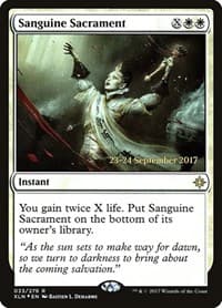Sanguine Sacrament - Prerelease Cards - Magic: The Gathering card