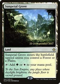 Sunpetal Grove - Prerelease Cards - Magic: The Gathering card