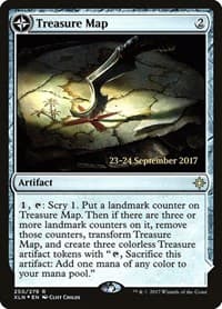 Treasure Map (XLN) - Prerelease Cards - Magic: The Gathering card