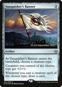 Vanquisher's Banner - Prerelease Cards - Magic: The Gathering card
