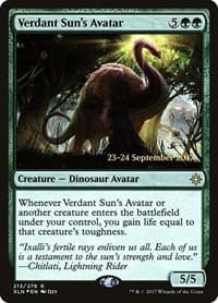 Verdant Sun's Avatar - Prerelease Cards - Magic: The Gathering card
