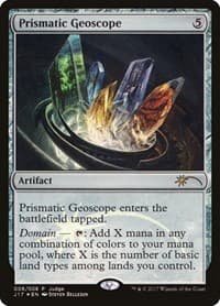 Prismatic Geoscope - Judge Promos - Magic: The Gathering card