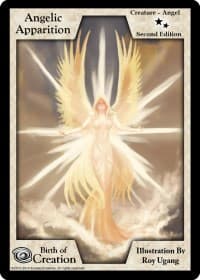 Angelic Apparition (Second Edition) - Birth of Creation - Exodus TCG card