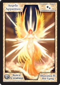 Angelic Apparition (Unlimited Edition) - Birth of Creation - Exodus TCG card
