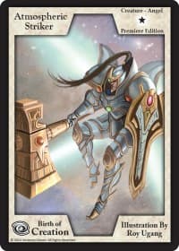 Atmospheric Striker (Premiere Edition) - Birth of Creation - Exodus TCG card
