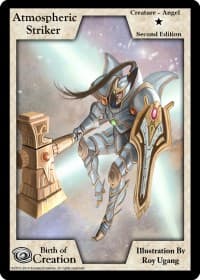 Atmospheric Striker (Second Edition) - Birth of Creation - Exodus TCG card