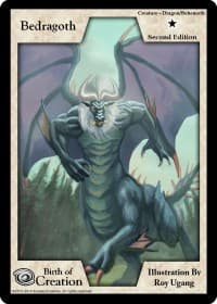 Bedragoth (Second Edition) - Birth of Creation - Exodus TCG card