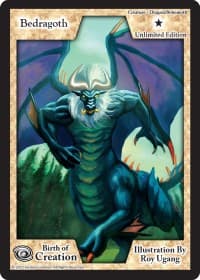 Bedragoth (Unlimited Edition) - Birth of Creation - Exodus TCG card