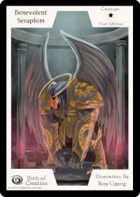 Benevolent Seraphim (First Edition) - Birth of Creation - Exodus TCG card