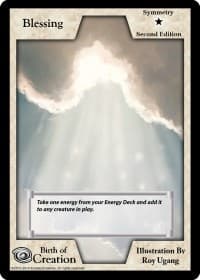 Blessing (Second Edition) - Birth of Creation - Exodus TCG card