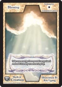 Blessing (Unlimited Edition) - Birth of Creation - Exodus TCG card