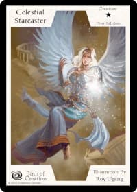 Celestial Starcaster (First Edition) - Birth of Creation - Exodus TCG card