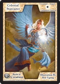 Celestial Starcaster (Unlimited Edition) - Birth of Creation - Exodus TCG card