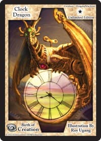 Clock Dragon (Unlimited Edition) - Birth of Creation - Exodus TCG card