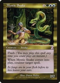 Mystic Snake - Timeshifted - Magic: The Gathering card