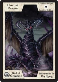 Darcrest Dragon (Premiere Edition) - Birth of Creation - Exodus TCG card