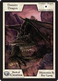 Density Dragon (Premiere Edition) - Birth of Creation - Exodus TCG card