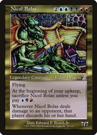 Nicol Bolas - Timeshifted - Magic: The Gathering card
