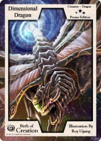 Dimensional Dragon (Promo Edition) - Exodus Promo Cards - Exodus TCG card