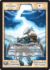 Energize (Unlimited Edition) - Birth of Creation - Exodus TCG card