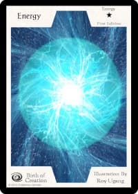 Energy (First Edition) - Birth of Creation - Exodus TCG card