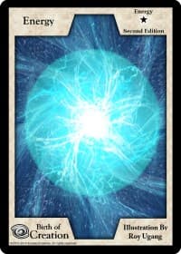 Energy (Second Edition) - Birth of Creation - Exodus TCG card
