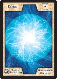 Energy (Unlimited Edition) - Birth of Creation - Exodus TCG card