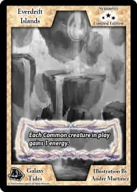 Everdrift Islands (Limited Edition) - Limited Edition Sketch Cards - Exodus TCG card