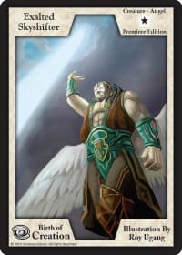 Exalted Skyshifter (Premiere Edition) - Birth of Creation - Exodus TCG card