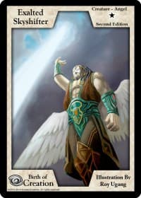 Exalted Skyshifter (Second Edition) - Birth of Creation - Exodus TCG card