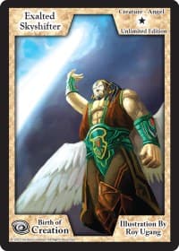 Exalted Skyshifter (Unlimited Edition) - Birth of Creation - Exodus TCG card