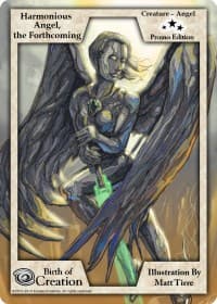 Harmonious Angel, the Forthcoming (Promo Edition) - Exodus Promo Cards - Exodus TCG card