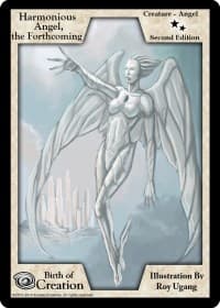 Harmonious Angel, the Forthcoming (Second Edition) - Birth of Creation - Exodus TCG card