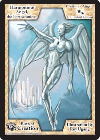 Harmonious Angel, the Forthcoming (Unlimited Edition) - Birth of Creation - Exodus TCG card