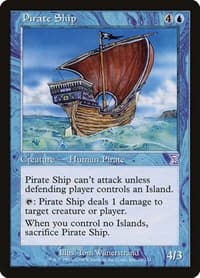 Pirate Ship - Timeshifted - Magic: The Gathering card