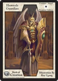 Heavenly Guardian (Premiere Edition) - Birth of Creation - Exodus TCG card