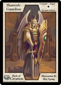 Heavenly Guardian (Second Edition) - Birth of Creation - Exodus TCG card