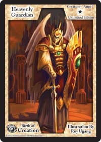 Heavenly Guardian (Unlimited Edition) - Birth of Creation - Exodus TCG card