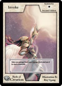 Invoke (Second Edition) - Birth of Creation - Exodus TCG card