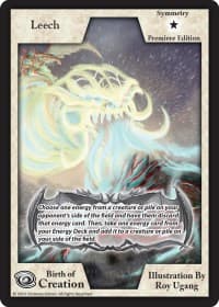 Leech (Premiere Edition) (Wings) - Birth of Creation - Exodus TCG card