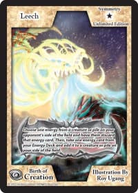 Leech (Unlimited Edition) (Dragonis) - Birth of Creation - Exodus TCG card