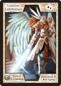 Lustrous Lightbringer (Unlimited Edition) - Birth of Creation - Exodus TCG card