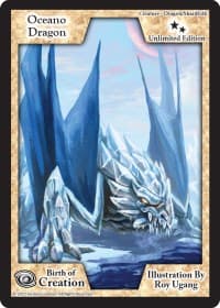 Oceano Dragon (Unlimited Edition) - Birth of Creation - Exodus TCG card