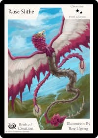 Rose Slithe (First Edition) - Birth of Creation - Exodus TCG card