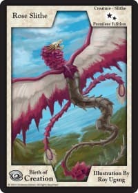 Rose Slithe (Premiere Edition) - Birth of Creation - Exodus TCG card