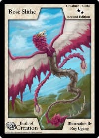 Rose Slithe (Second Edition) - Birth of Creation - Exodus TCG card