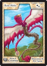 Rose Slithe (Unlimited Edition) - Birth of Creation - Exodus TCG card