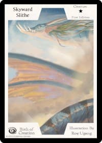 Skyward Slithe (First Edition) - Birth of Creation - Exodus TCG card