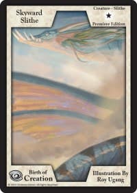 Skyward Slithe (Premiere Edition) - Birth of Creation - Exodus TCG card