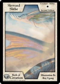 Skyward Slithe (Second Edition) - Birth of Creation - Exodus TCG card